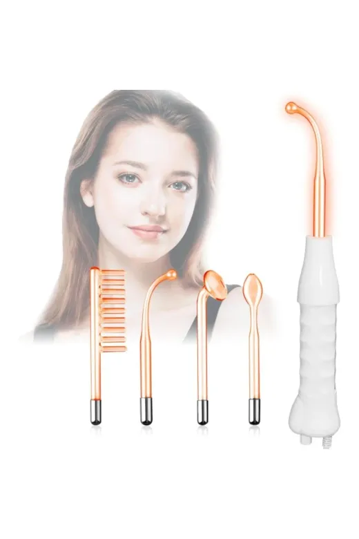 DGY STORE tkl98573 4 Başlıklı Yüksek Frekanslı Cilt Bakım Analiz Cihazı