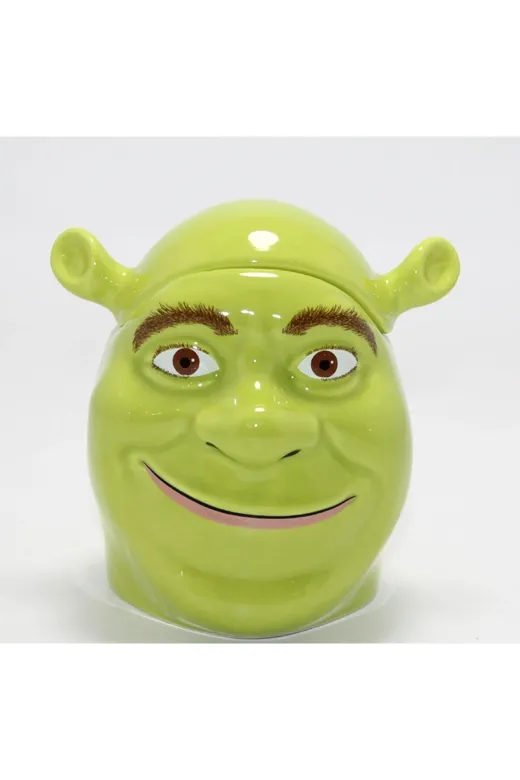 DGY STORE tkl99774 3D Shrek Tasarımı Porselen Kupa Bardak (Büyük Boy)