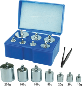 Diamond Terazi 8 Parça Ağırlık Paslanmaz Krom Gram Seti (300gr-200gr-100gr-50gr-20gr-10gr)