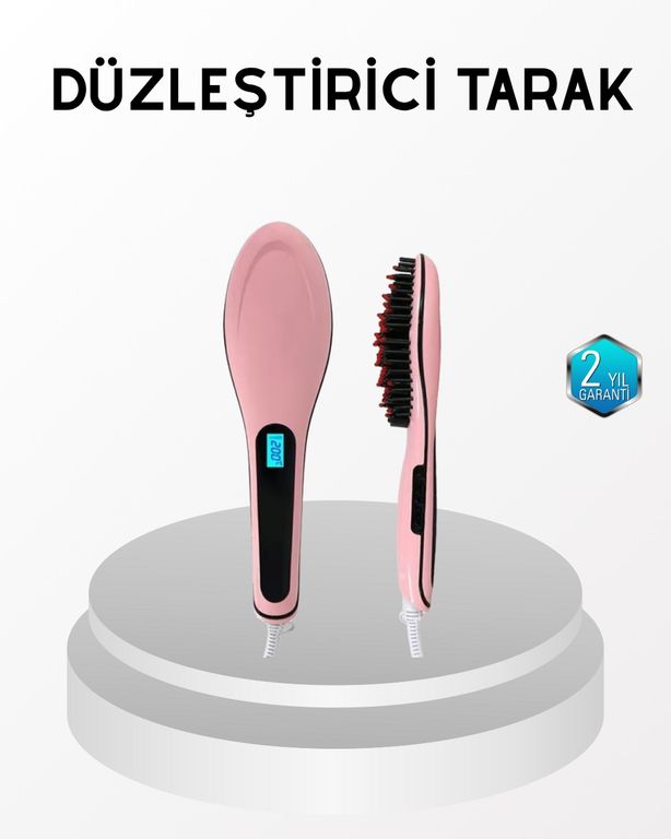 Diğer 110881578 Profesyonel Saç Düzleştirici Tarak 230 C Maksimum Isı, Hızlı Isınma Ve Seramik Plaka Çok Renkli