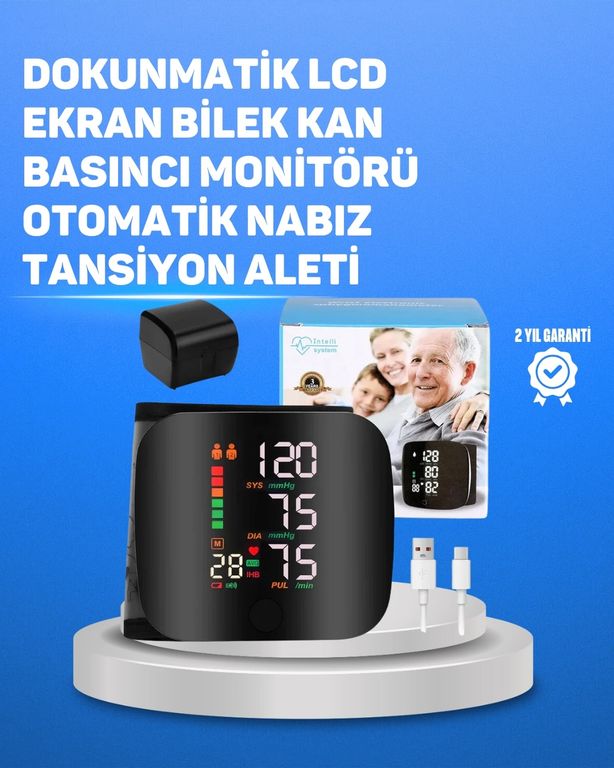 Diğer 111351269 Bilek Tipi Dijital Tansiyon Ölçüm Cihazı