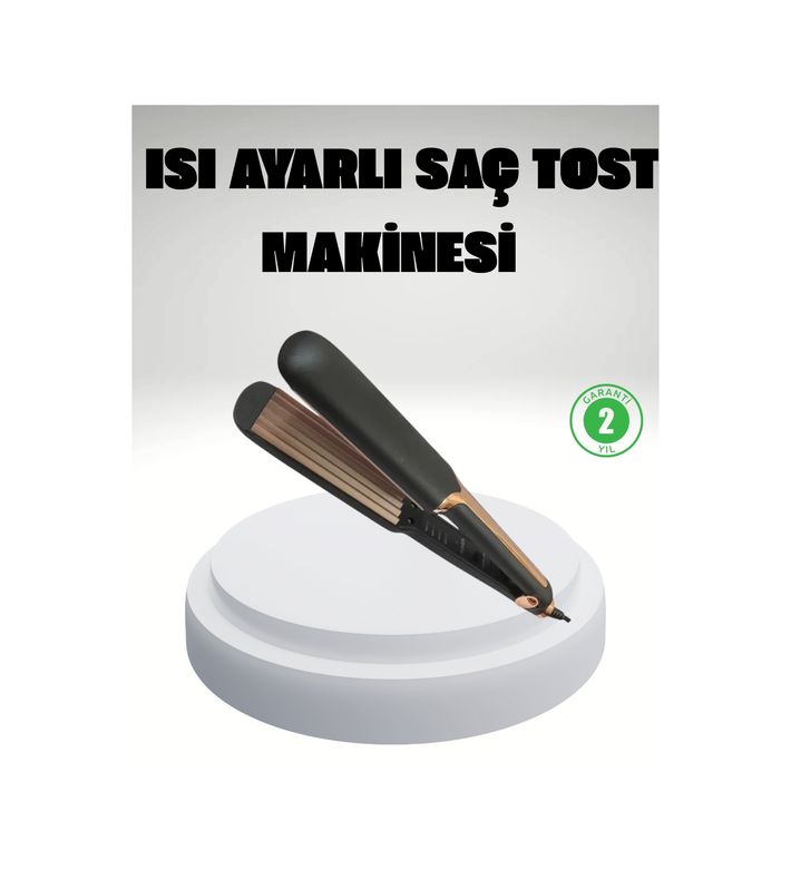 Diğer 111476282 Tost Model Saç Maşası 220 C Hızlı Isınan Çok Renkli