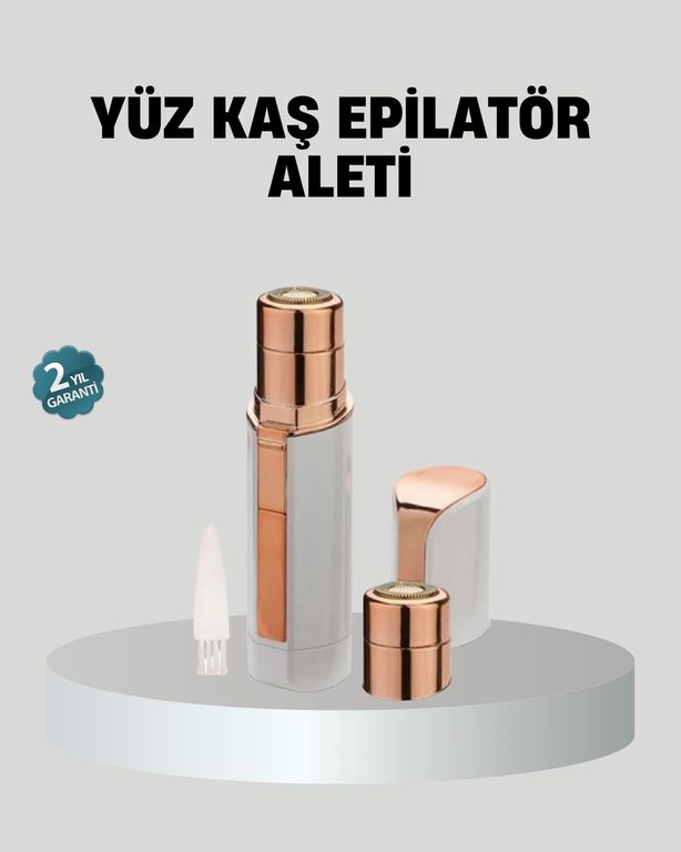 Diğer 111571506 Kadınlar İçin Yüz Ve Kaş Epilatörü Hassas Cilt Dostu, Pil İle Çalışan, Taşınabilir Ve Şık Tasarım