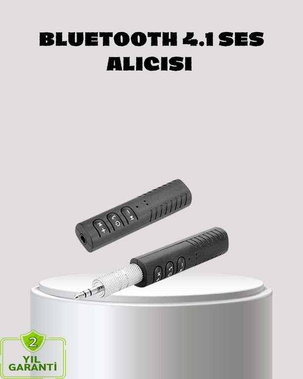 Diğer 111650681 Kablosuz Bluetooth Ses Adaptörü 4.1 Teknolojili Ve 10M Menzilli