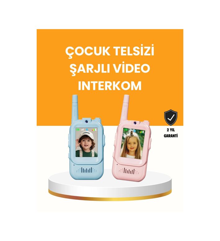 Diğer 116742566 Uzun Menzilli Video Walkie Talkie Eğitici Ve Eğlenceli Oyuncak