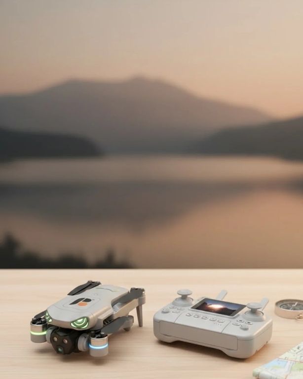 Diğer 119198268 360 Takla Ve Çift Kamera Özellikli Hobi Drone