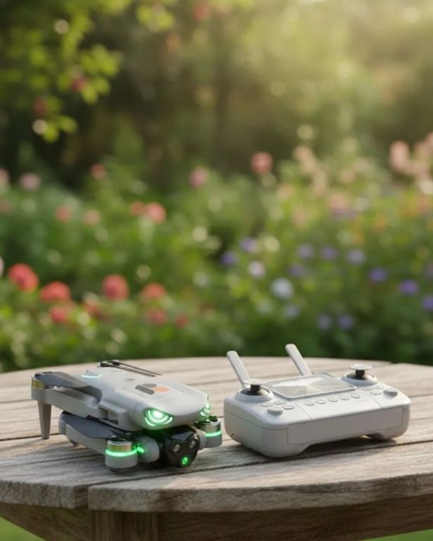 Diğer 119414526 Hd Kameralı Drone Ekranlı Kumanda Güvenli Ve Dengeli Uçuş