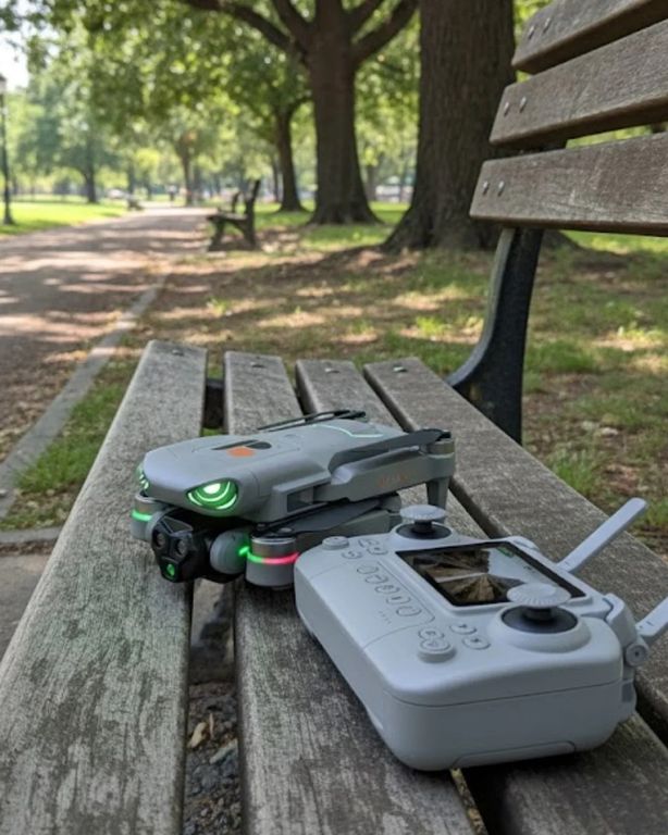 Diğer 119414543 Ekranlı Kumandalı Drone Engel Algılamalı Kolay Kontrol