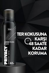 Diğer 119960415 Prıvacy Addiction Man Deodorant, 150 Mililitre