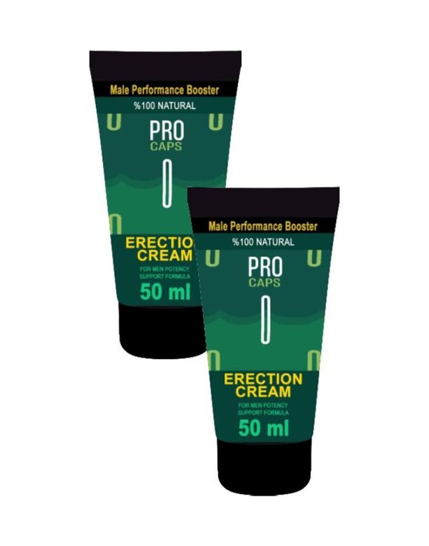 Diğer 120492430 Pro Caps 0 Erkeklere Gecikmeye Etkili Krem 50 Ml X 2 Adet