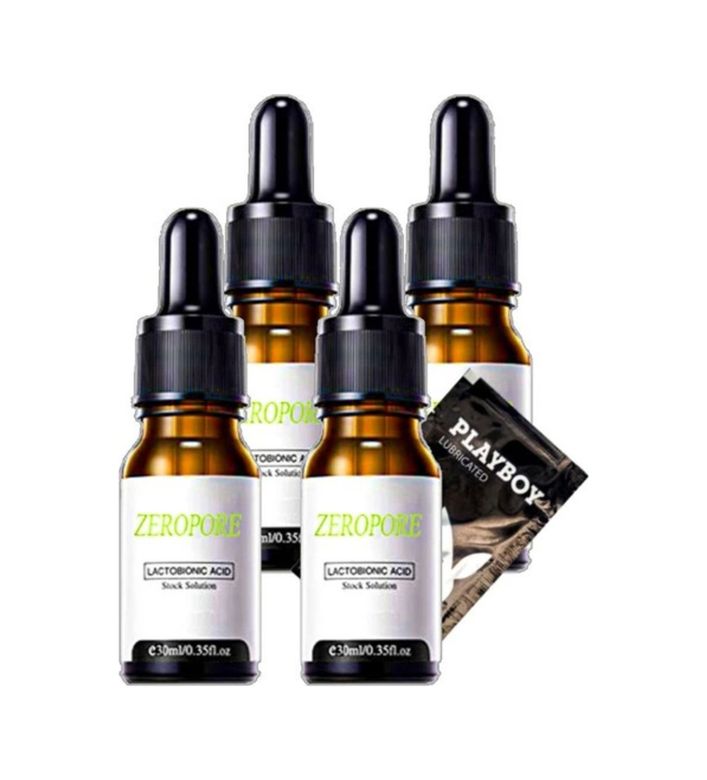 Diğer 120493799 Zeropore Instant Perfection Serum - Boyun Dekolte Yüz Cilt Bakım Genç Serumu 30 Ml X 4 Adet + Jel