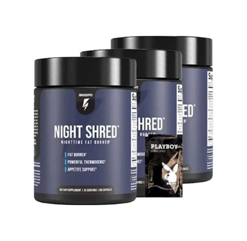Diğer 120494181 Night Shread Time Fat Burner Fitlik 60 Lı X 3 Adet 1 Jel Hediye