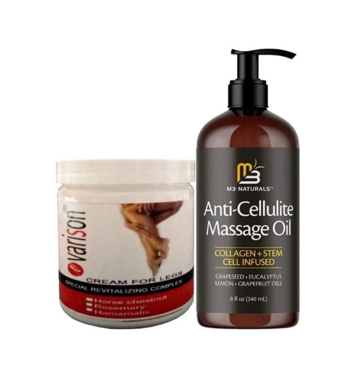 Diğer 121698073 Süper Varison 200 Ml Kremi + Anti-Cellulite Massage Oil 240 Ml Masaj Yağı