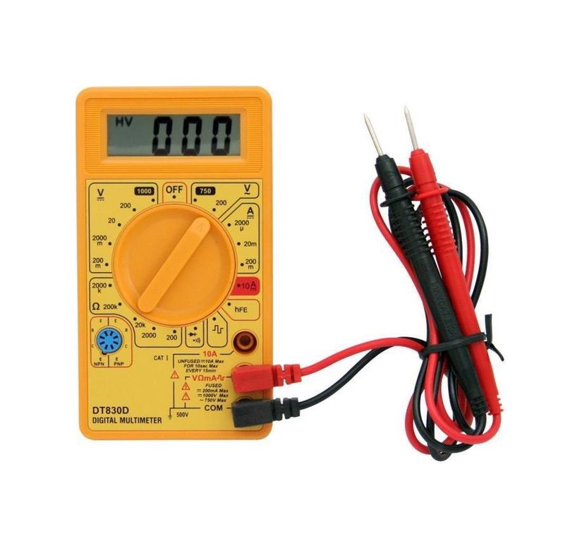 Diğer 12211885 Dijital Avometre Multimetre Ölçü Aleti Dt-830D