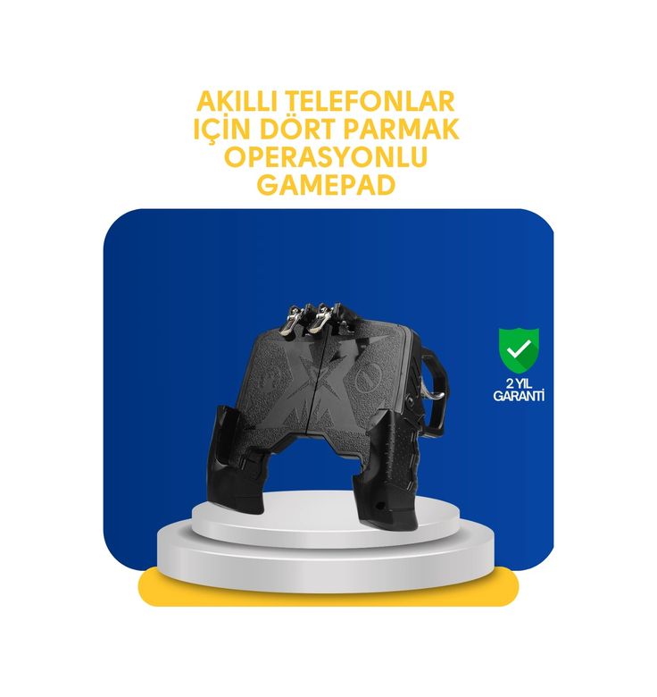 Diğer 122649944 Mey İthalat Gerçekçi Oyun Deneyimi Sunan Dört Parmak Mobil Gamepad