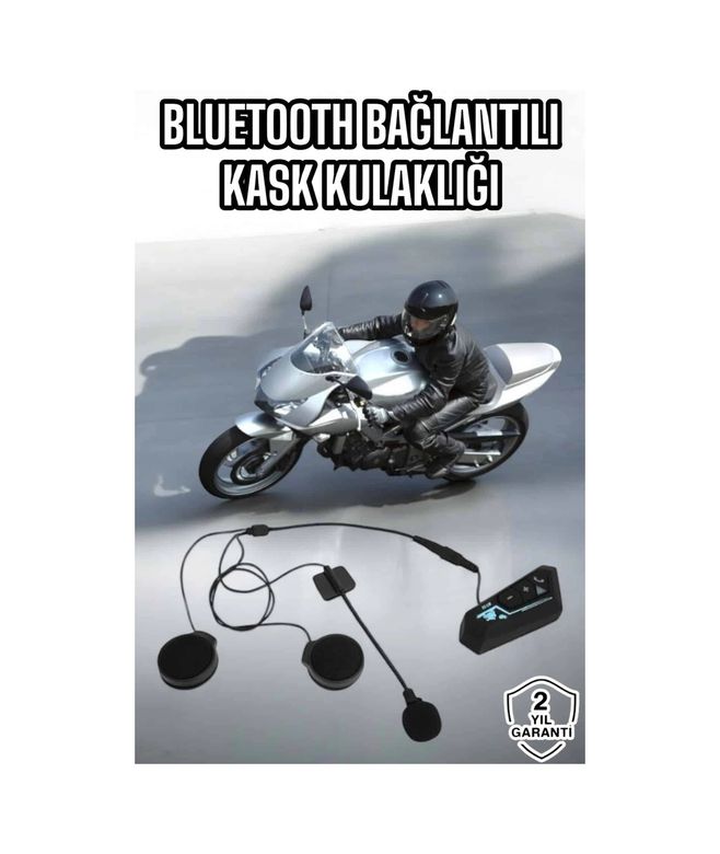 Diğer 123569888 Kask Kulaklığı Motosiklet Intercom Interkom Dinleme Konuşma Özellikli Su Geçirmez 88028582