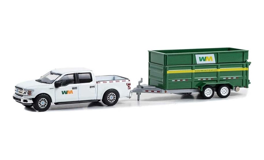 Diğer 123780617 Mey İthalat 1/64 2018 Ford F-150 Xlt With Double-Axle Dump