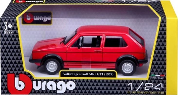 Diğer 123781012 Mey İthalat 21089 1:24 Volswagen Golf Mk1 Gtı