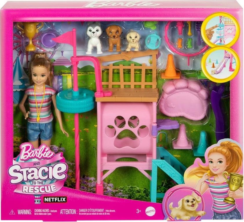 Diğer 123781722 Mey İthalat Hrm10 Stacienin Köpekçik Oyun Parkı And Stacie To The Rescue