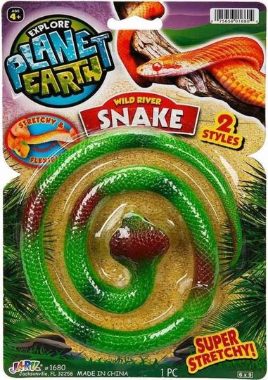 Diğer 124869404 Mey İthalat Planet Earth Esnek Yılan Figürü