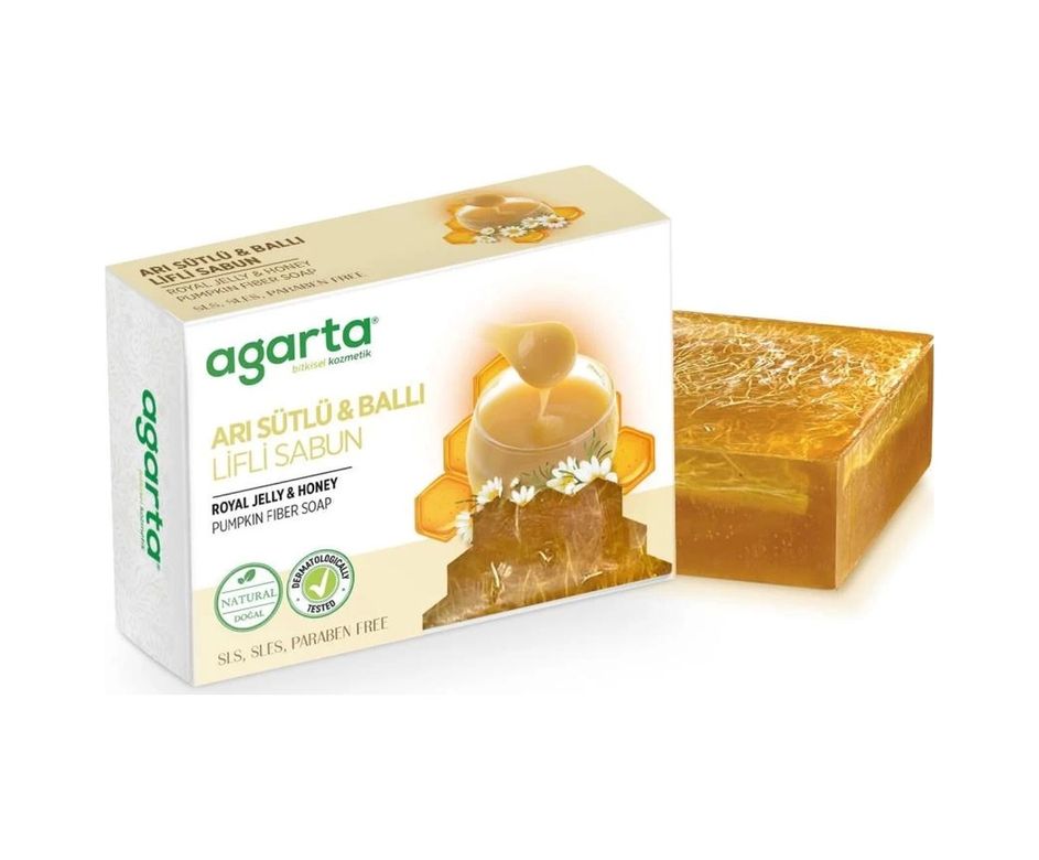 Diğer 124873312 Mey İthalat Arı Sütlü Ve Ballı Lifli Sabun 150 Gr