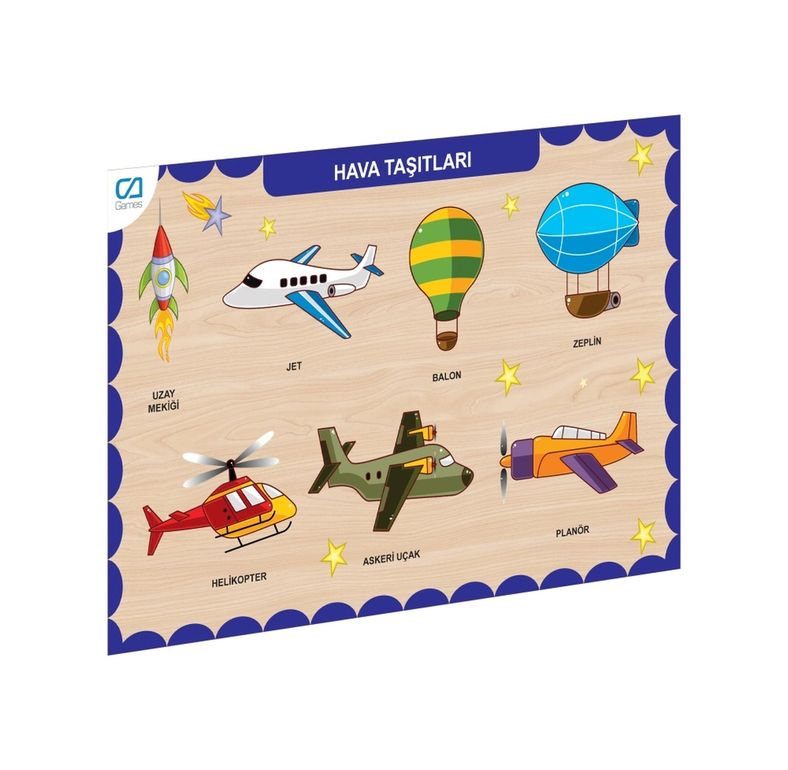 Diğer 124953351 Mey İthalat Caahs-3202 Ahşap Hava Taşıtları Bul-Tak