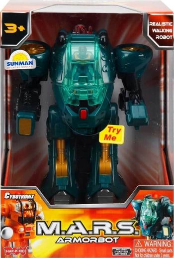Diğer 124971706 Mey İthalat M.a.r.s Sesli Ve Işıklı Zırhlı Robot