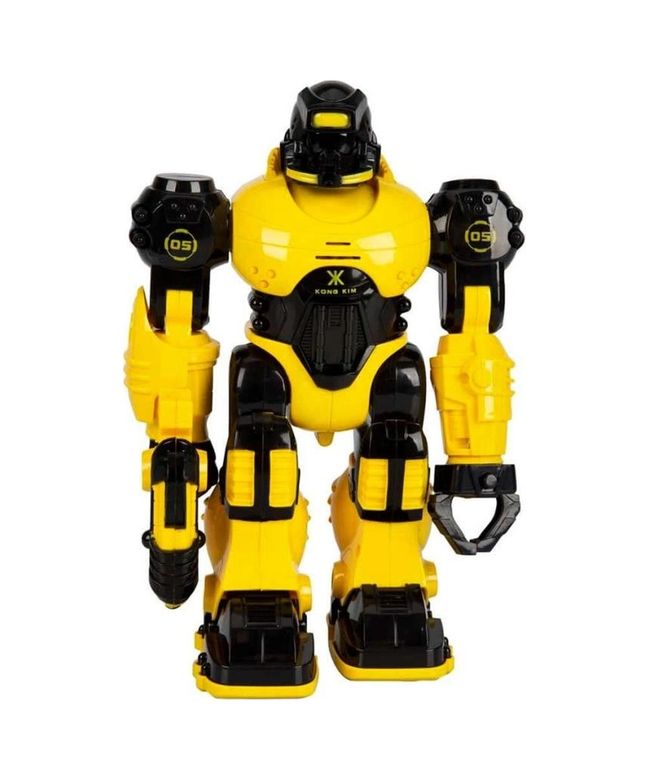 Diğer 124978543 Mey İthalat Thunderbolt Sesli Ve Işıklı Robot 25 Cm