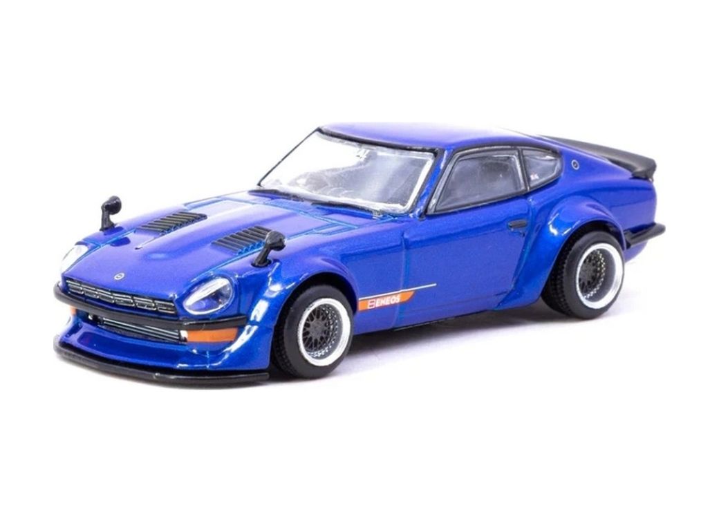 Diğer 124979409 Mey İthalat 1/64 Nissan Fairlady Z S30 Widebody Blue - Designed By Jon Sibal