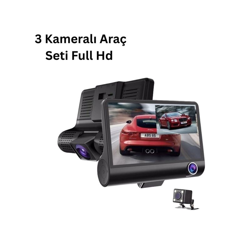 Diğer 125010096 Mey İthalat 3 Kameralı Araç Dvr