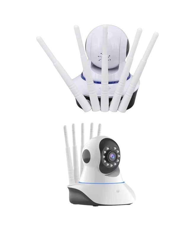 Diğer 125015853 Mey İthalat Led Aydınlatmalı 5 Antenli Motorlu 1080P Wifi Kamera Sensörlü