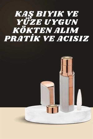 Diğer 125034070 Mey İthalat Kaş Bıyık Ve Yüz Epilasyon Aleti Ve Titreşimli Yüz Temizleme Masaj Aleti İkili Set