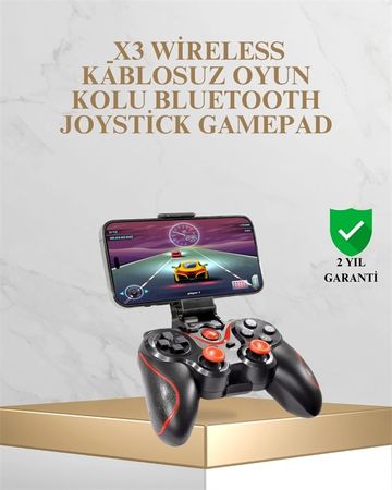 Diğer 125036799 Mey İthalat Bluetooth Kablosuz Oyun Kolu Android İphone Pc Uyumlu
