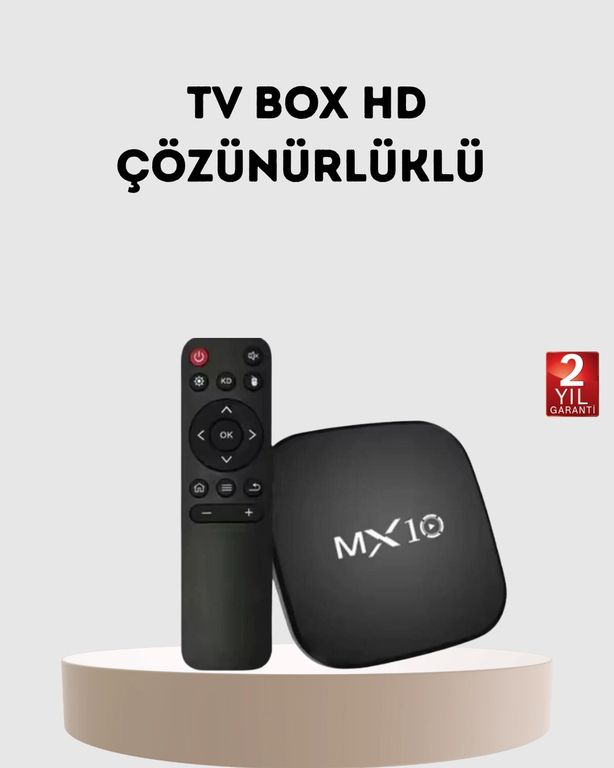 Diğer 125043558 Mey İthalat 4K Ultra Hd Tv Kutusu 8 Gb Hafıza, Google Asistan, Chromecast, Dolby Destekli