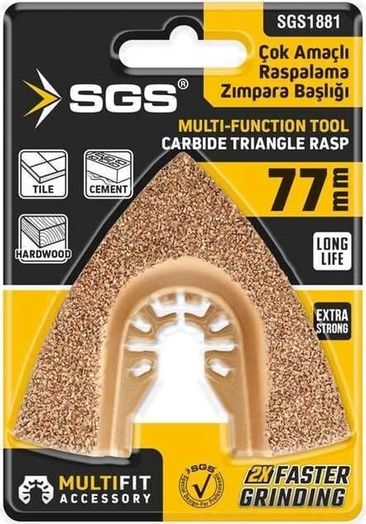 Diğer 125119330 Mey İthalat Sgs 1881 Karbür Zımparalama Raspalama Bıçağı 77 Mm