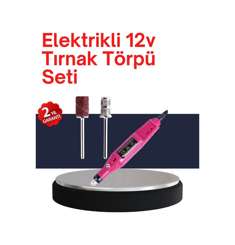 Diğer 125227545 Mey İthalat 6 Uçlu Elektrikli Manikür Pedikür Seti