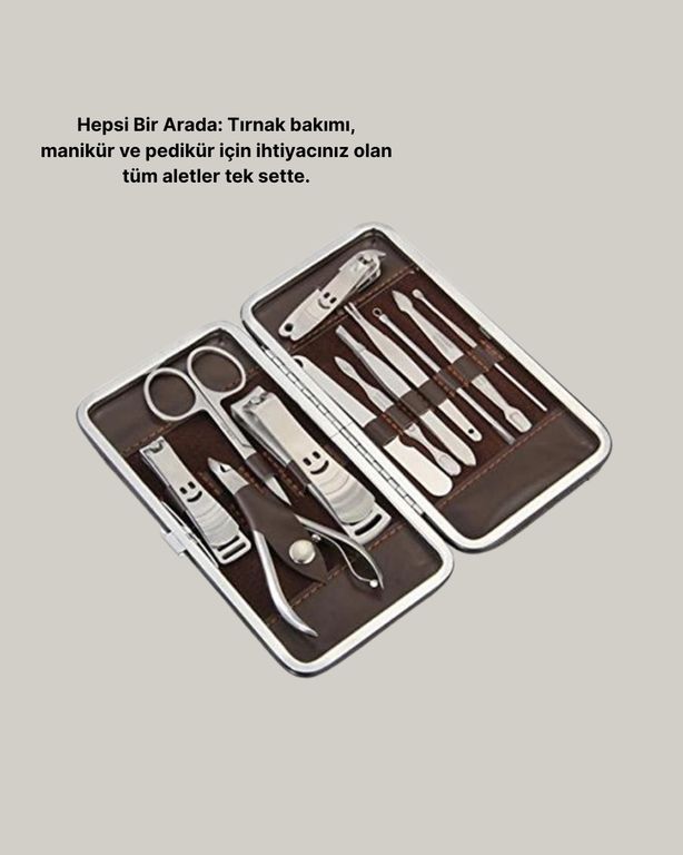 Diğer 125227685 Mey İthalat Taşınabilir Çok Fonksiyonlu Kişisel Bakım Seti El Ve Ayak İçin