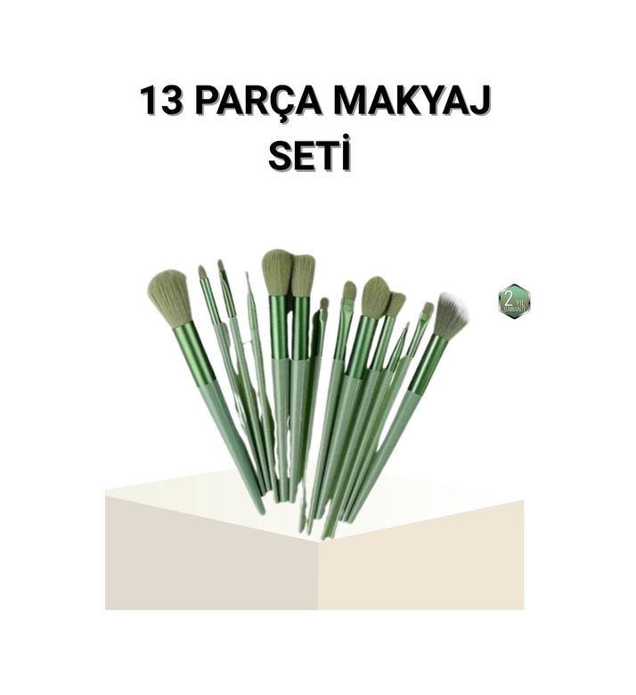 Diğer 125244551 Mey İthalat 13 Lü Profesyonel Makyaj Fırça Seti Yumuşak Sentetik Kıllı, Tüm Cilt Tiplerine Uygun
