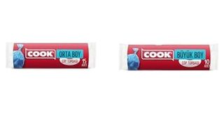 Diğer 126592189 Seti Çöp Torbası Orta Boy 55 X 60 Cm X2 + Çöp Torbası Büyük Boy 130 X 80 Cm X2