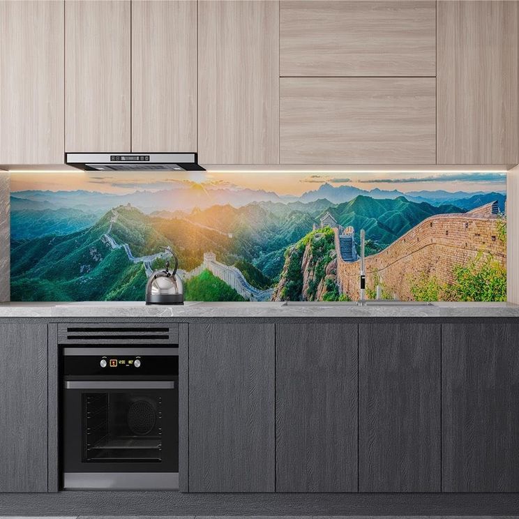 Diğer 126592229 Mutfak Tezgah Arası Folyo Kaplama Folyosu Çin Seddi 60X300 Cm