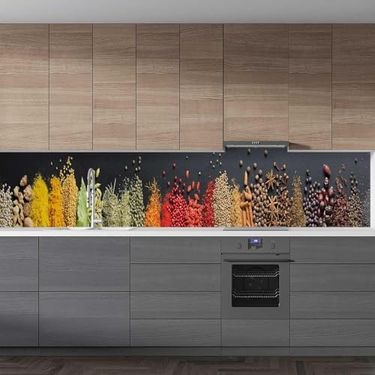 Diğer 126592310 Mutfak Tezgah Arası Folyo Kaplama Folyosu Baharatlar 60X300 Cm