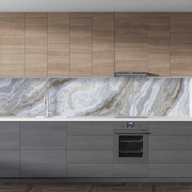 Diğer 126592361 Mutfak Tezgah Arası Folyo Kaplama Folyosu Grey And 60X300 Cm