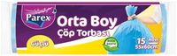 Diğer 126592468 Orta Boy Çöp Torbası 15'li 55 X 60 Cm
