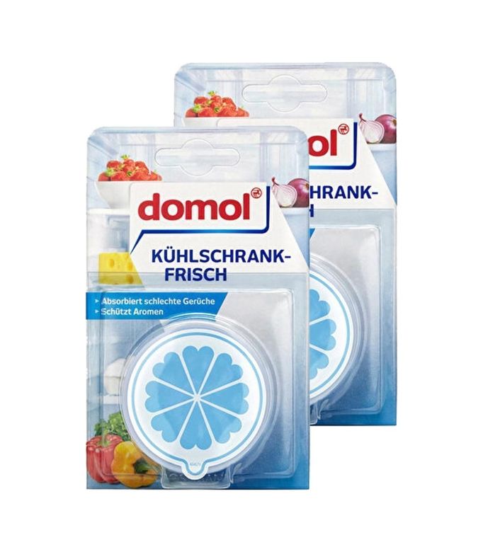 Diğer 126592857 Domol Kokusuz Buzdolabı Deodorantı Kartuş Ve Karbon Filtre 40 Gr 2 Adet