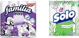 Diğer 126592860 Familia Plus 3 Katlı Sihirli Çiçekler 32'li, 2.7 Kg X1 + Solo 16'lı X1