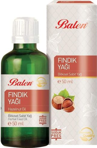 Diğer 126594124 Balen Fındık Yağı Soğuk Pres