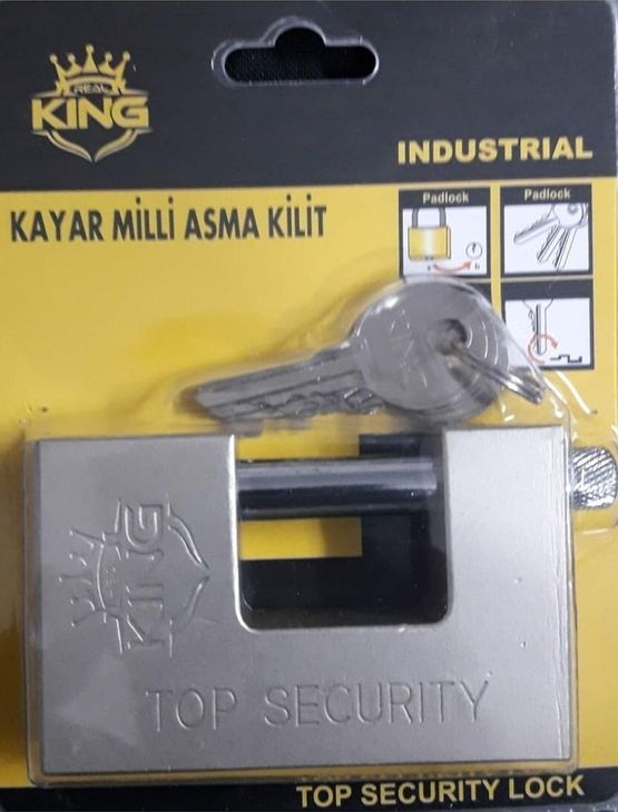 Diğer 126597211 14 Asma Kayar Milli Kilit 70 Mm İle Uyumlu