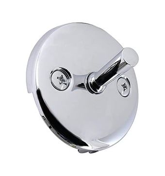 Diğer 126598686 Dtl101 Overflow Plaka Trip Lever Tahliye İçin, Parlak Krom, 3,19 X 3,19 X 2,06 Cm