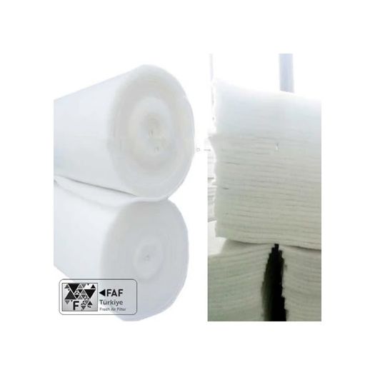 Diğer 126599682 Faf Fresh Air Filter 1 M2 Elyaf Filtre 1. Kalite Marka-15-18Mm Kalınlığında - Eu4 G4 Sınıfı Filtre -En779 -Iso16890 1M 1M 1M²