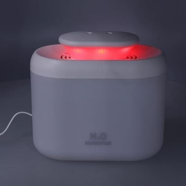 Diğer 126602625 3.3 Litre Ultrasonik Buhar Makinesi Hava Nemlendirici Çift Sprey Buhar Makinesi Led Işıklı 1.0 Ahşap Yeşil